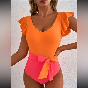 Colorblock swimsuit